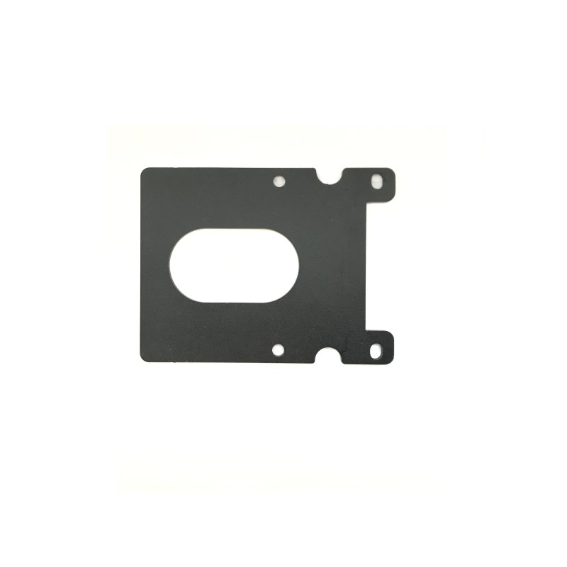 Kрепление блока управления на ногe редуктора